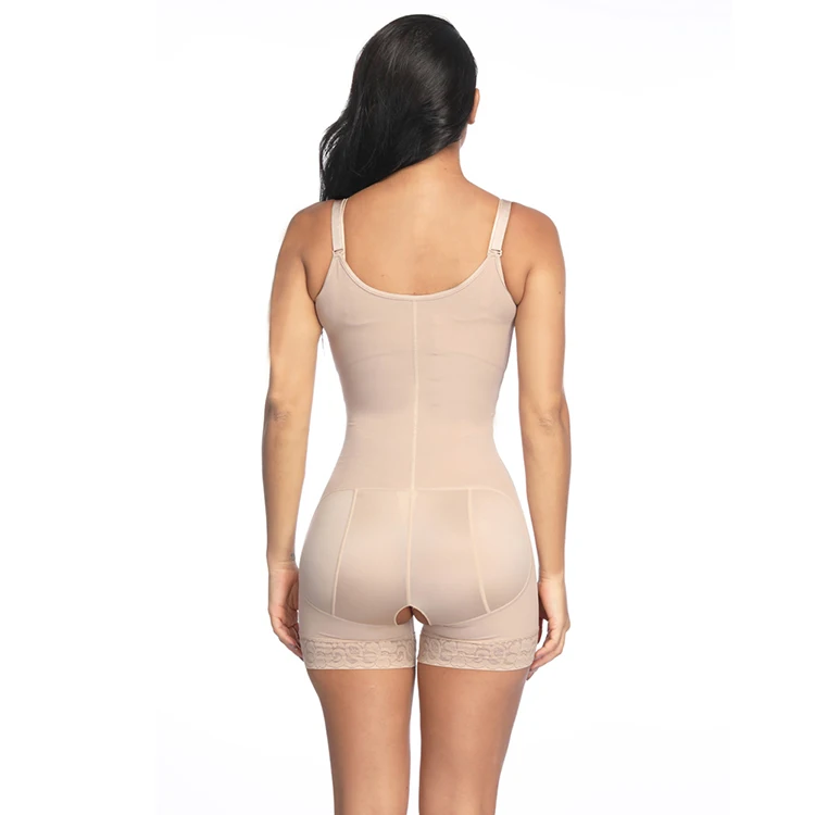 Hot Selling Fat Control Nude Underbust Boyshort Open Crotch  Slimming  Bodysuits