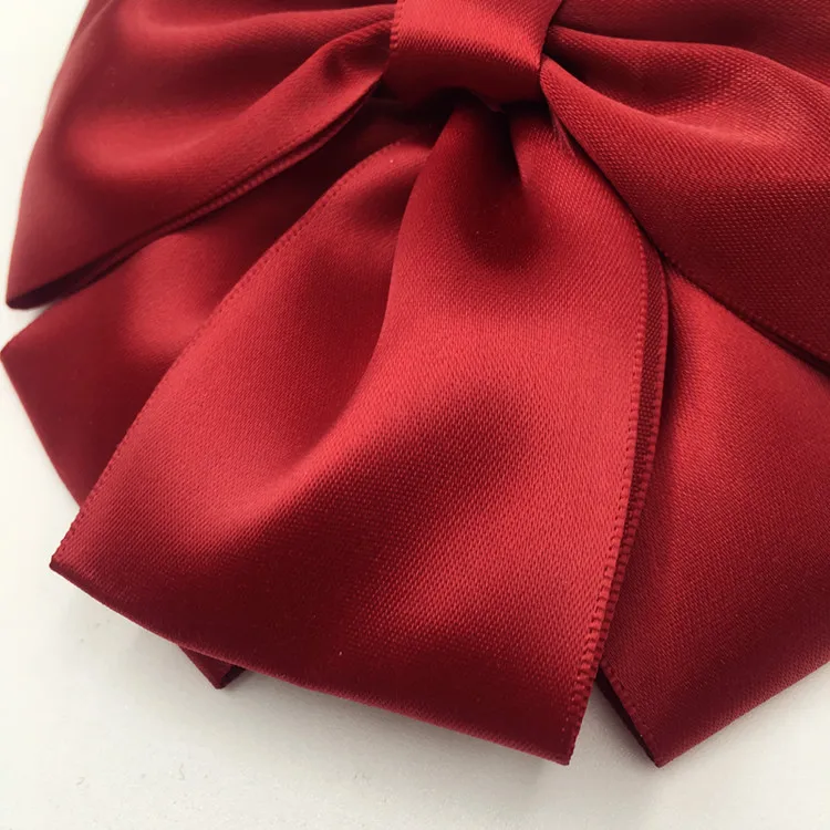 Top Fashion 2021 Handmade Ribbon Pinwheel Hair Bow Satin Ribbon For Diy Bow Big Ribbon Bow