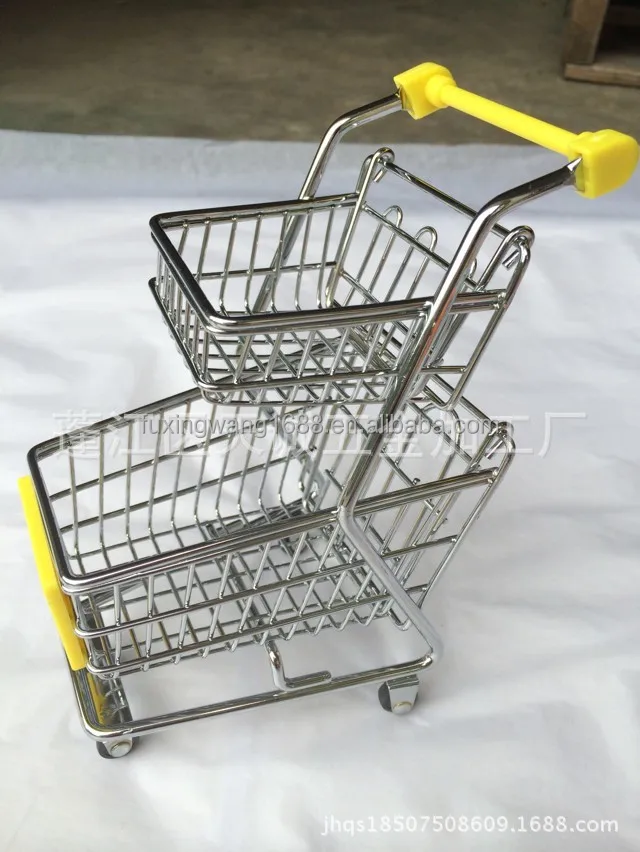 Wire Metal German Style foldable shopping trolley supermarket cart