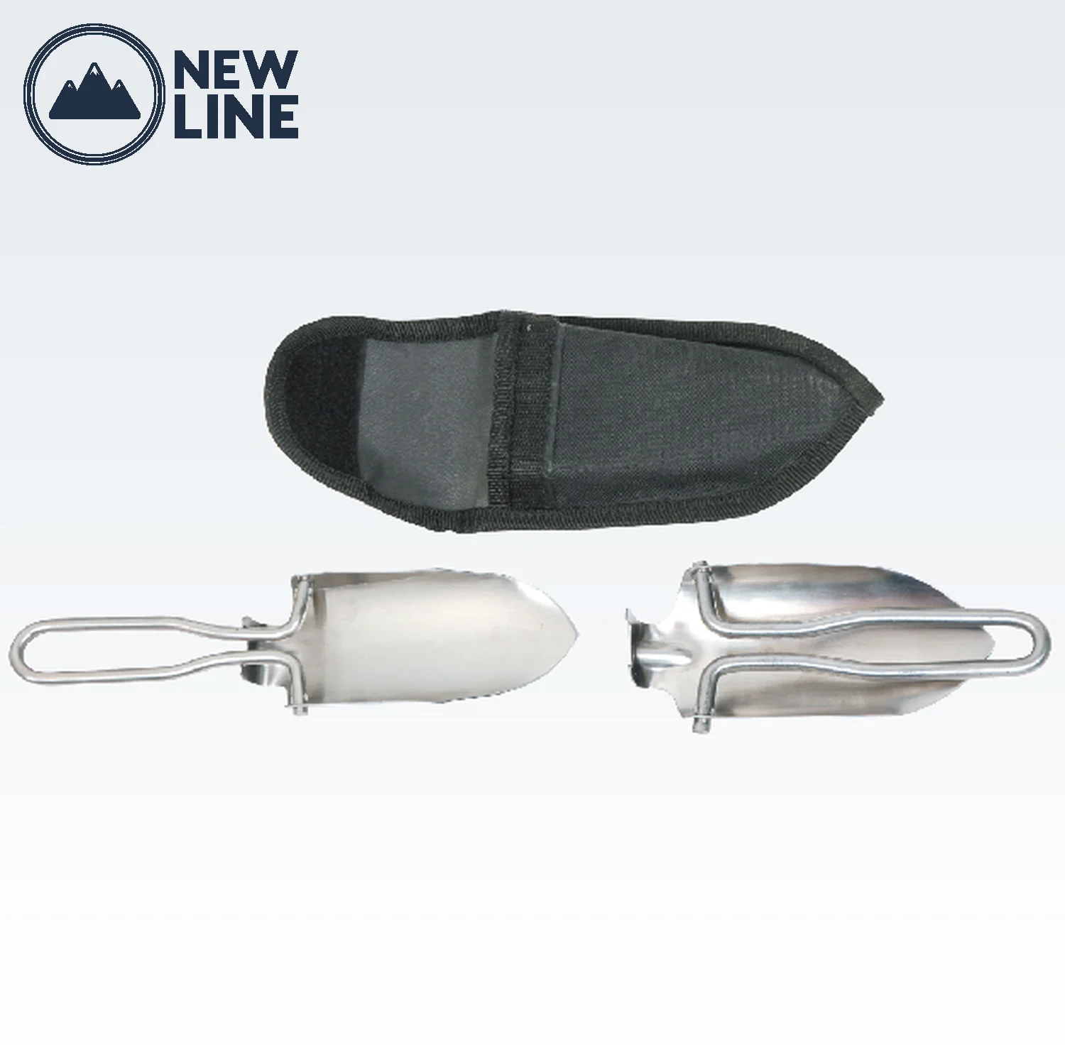 
Lightweight Mini Stainless Steel Foldable Garden Trowel, Handy Camping Shovel for Gardening Potting Multi-Tool w/ Carrying Case 