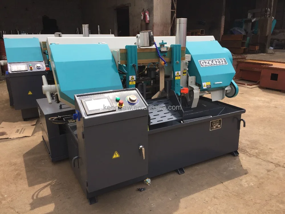 Horizontal metal cutting bandsaw  jet horizontal band saw GZ4232 band saw machine metal cutting