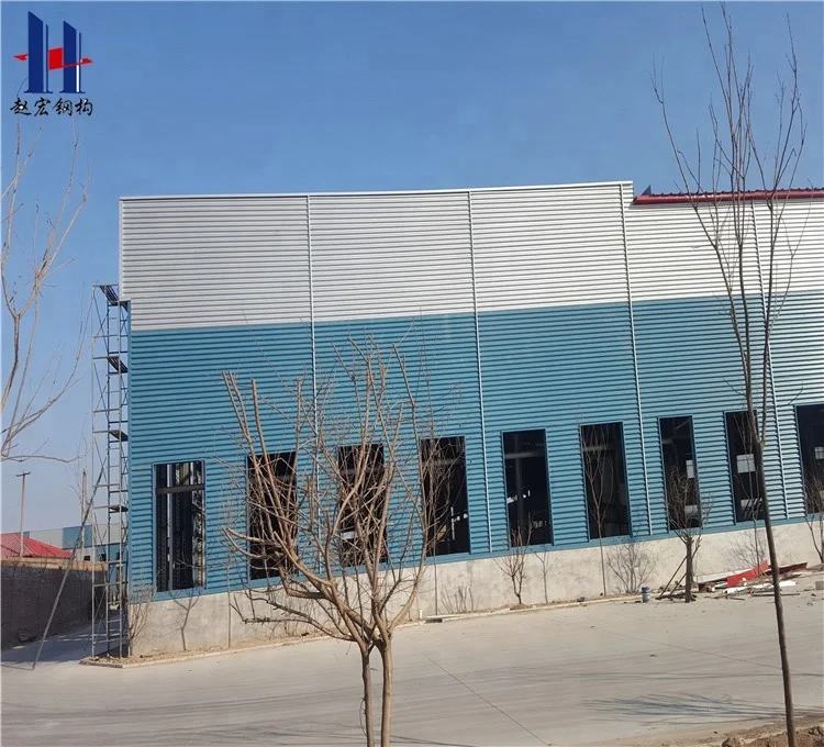 
High rise light steel structure house prefab office/workshop 