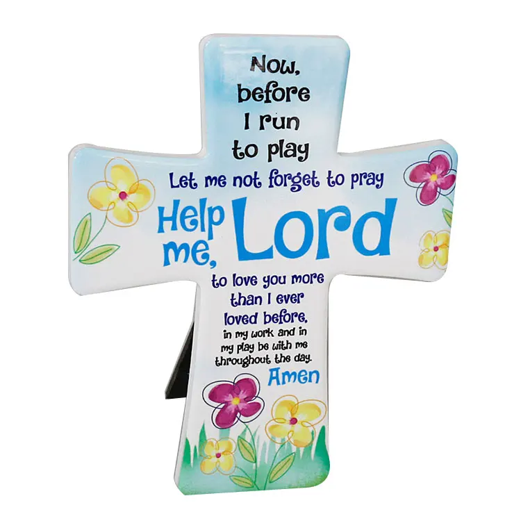 
Custom Decorative Cross Wall Ceramic Plaques 