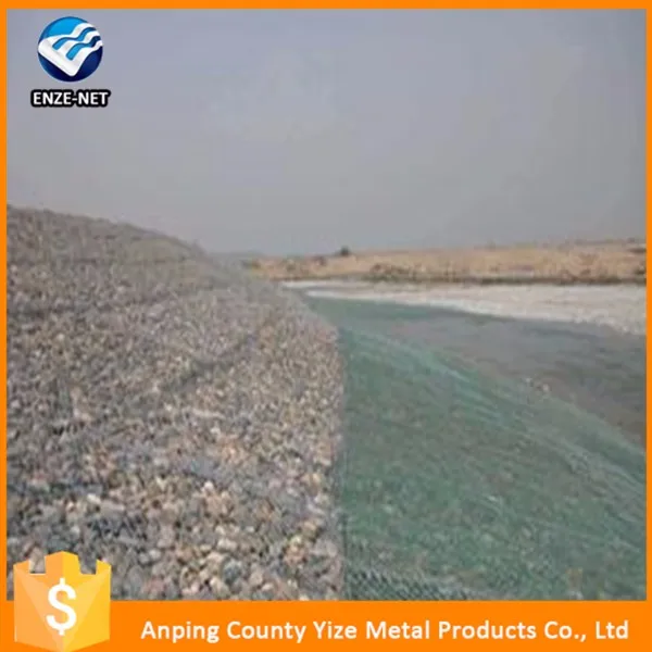 ПВХ гексагональной габионов, galfan gabion box в alibaba онлайн