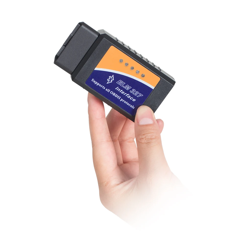 KINGBOLEN V2.1 ELM 327 OBD2 Elm327 Bt Adapter Cord Reader Scan Tool Elm-327 Car Diagnostic Scanner OBD 2 II Auto Diagnostic Tool