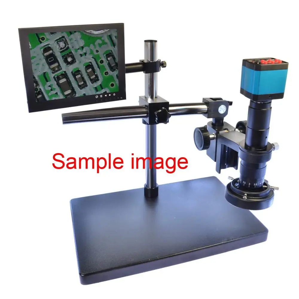 Big Size Universal Bracket Adjustable Table Stand Holder Multi-Axis Adjustable Metal Arm for Lab Industrial Microscope Camera