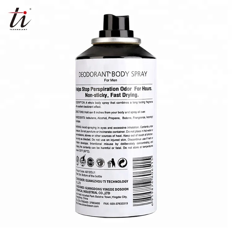 Мужской дезодорант-спрей для тела с деревянными духами OUD, восхитительный ароматизатор для тела, дезодорант-спрей (4,3 унции) для мужчин