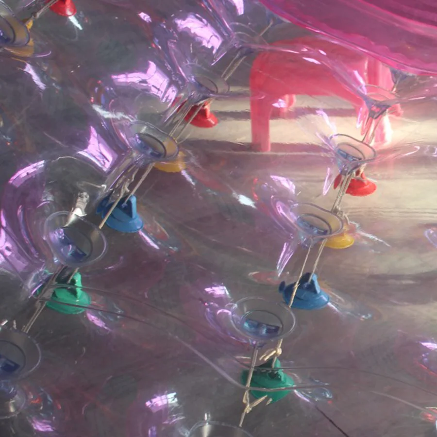 Inflatable PVC Water Roller Ball  Popular Water Zorb Ball Toys For Adults And Kids