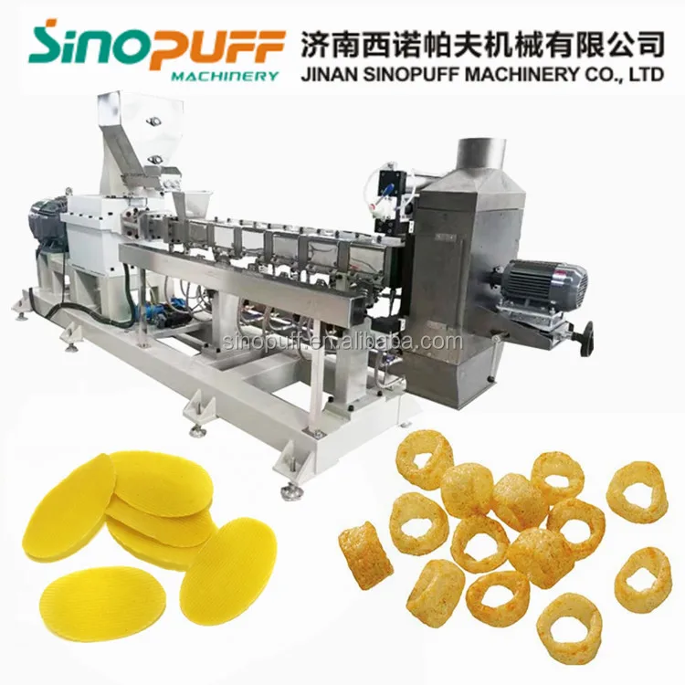 2d 3d Potato Flour Starch snack pellet machine