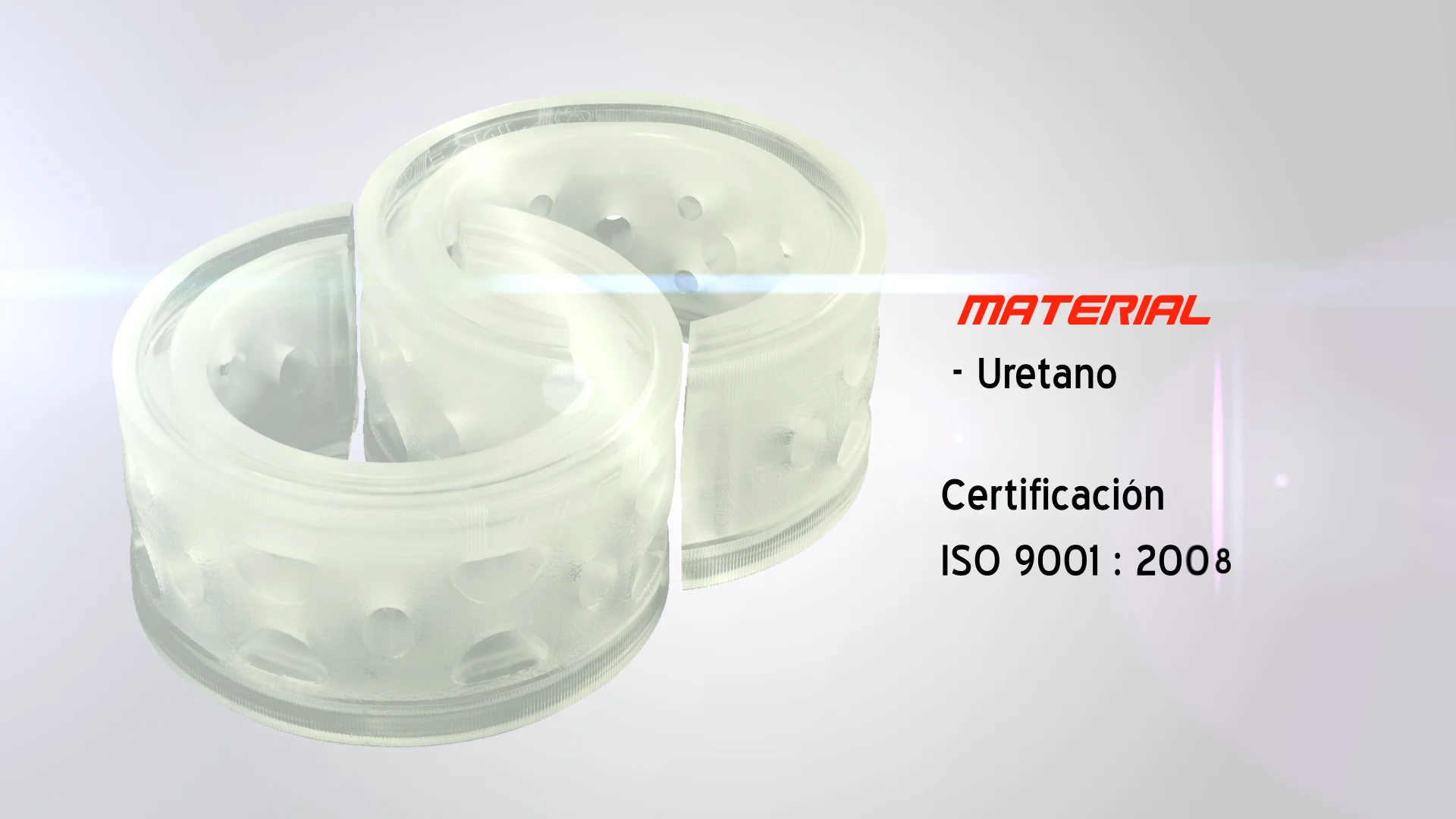 Different Style of Urethane Powerful Coil Spring Buffers