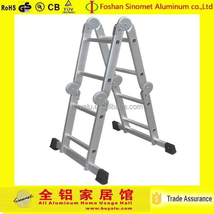 China factory low price aluminum multipurpose ladder