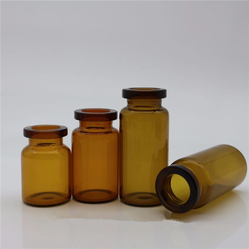 Clear  Pharmaceutical  Glass Vials 1-30ml
