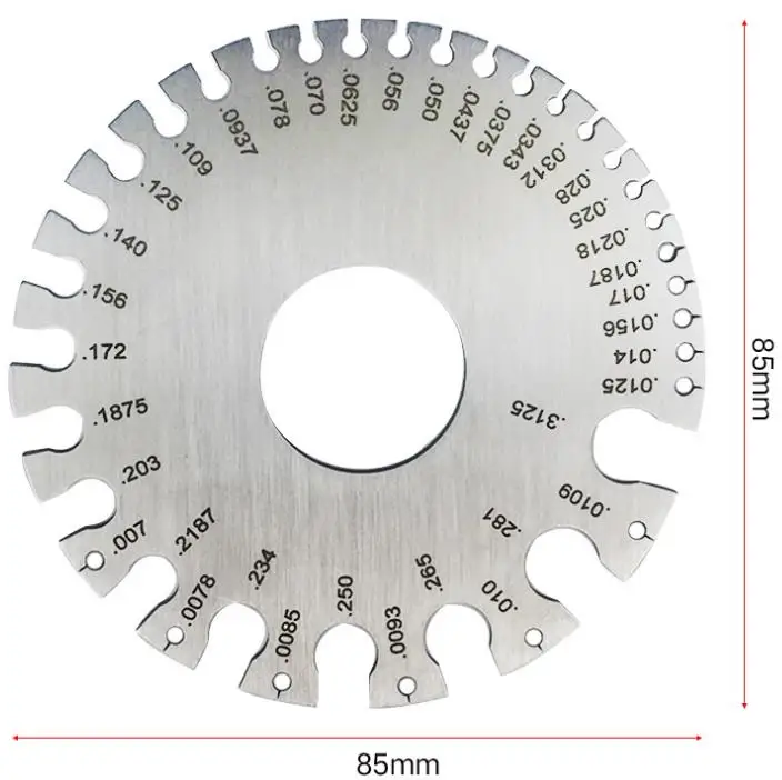 Winding wire gauge precision wire & sheet gauge winding wire gauge