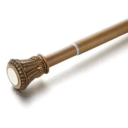 Ad high quality resin shower curtain rod extension rod