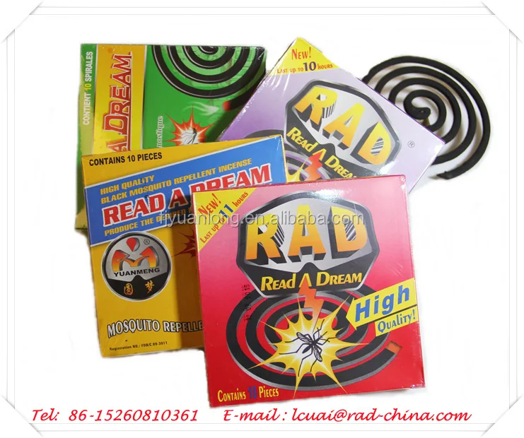Mrcro-дым или не дымит, Китай, черный репеллент от комаров, благовония/катушка