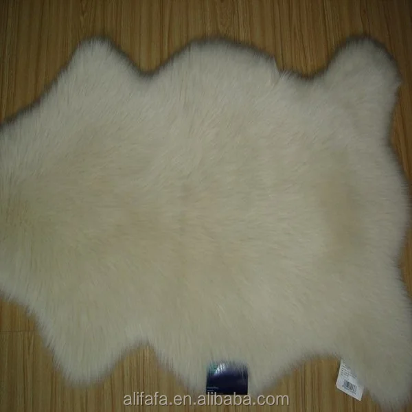 Hot Sale floor faux fur sheep skin carpet rug from China with low price