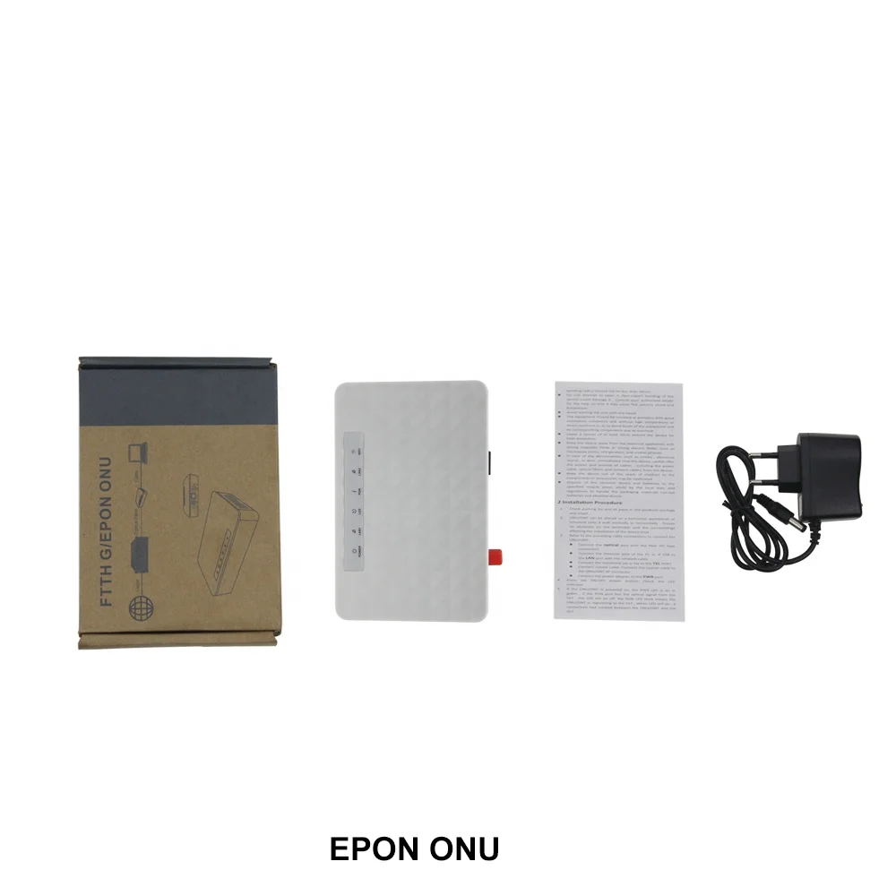 
Good price 1ge epon onu 1.25g 1port epon gpon gepon olt ont compatible fiberhome ZTE Huawei 