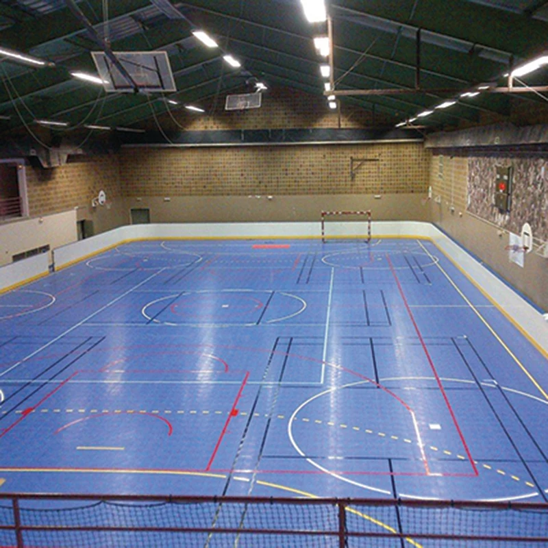 ZSFloor Factory Price Hockey Court PP Plastic Modular Indoor Hockey Flooring