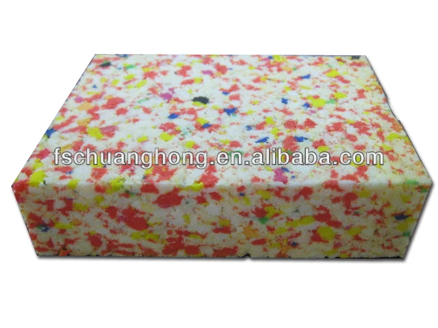 Сухой чистый и Новый полиуретановый скребок пены rebond