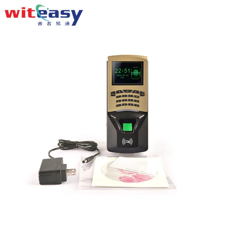 Высокий уровень безопасности rs485 отпечатков пальцев контроля доступа машины цена с функцией будильника