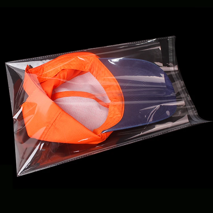 Custom Printing And Size Cellophane Clear OPP Self Adhesive Plastic Tear Off Plastic Bag