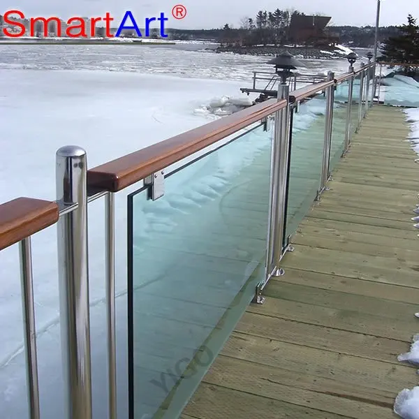 Smartart 2024  China supplier Spigot covers glass balustrade railing