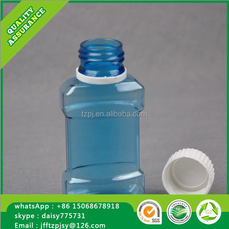 Пышное в дизайне для полоскания ПЭТ прозрачный цена жидкости бутылки