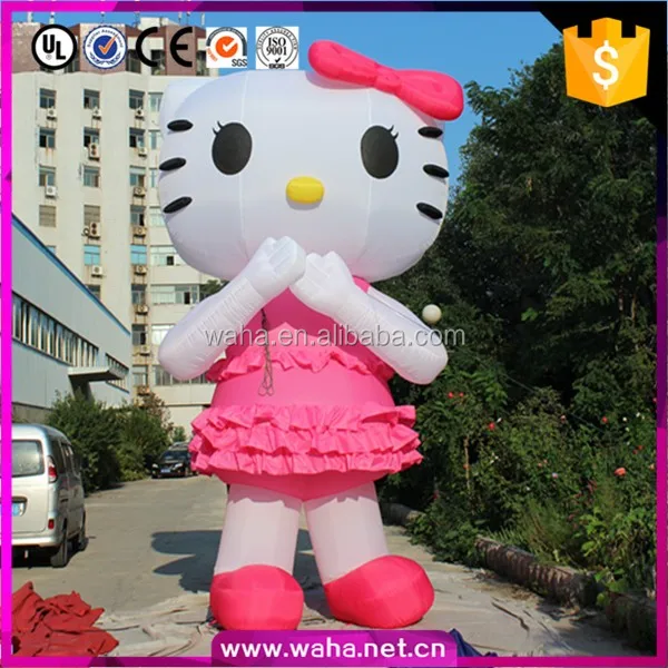 Прекрасный надувной hello Kitty
