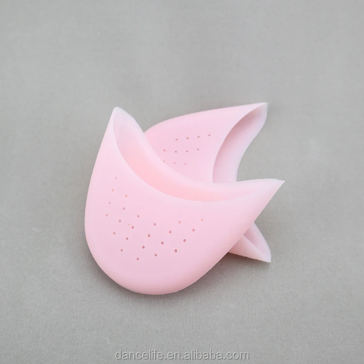 Силиконовые гелевые накладки на носок для балерины R0016 протектор танцев ногах Силиконовая