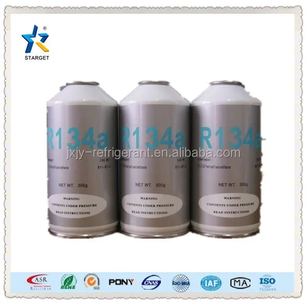 Disposable cylinder in 13.6kg from China gas refrigerant R134a