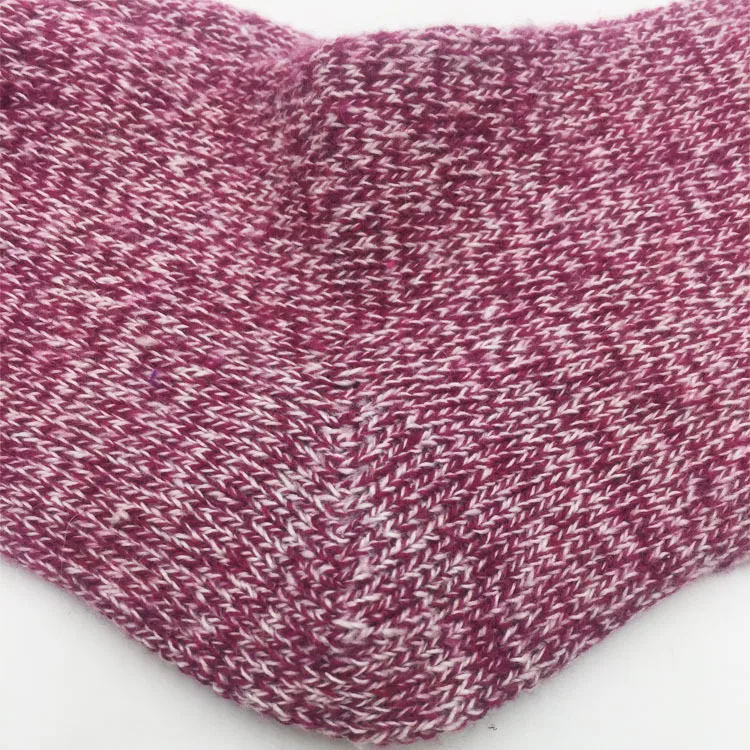 
Thick cotton socks microfiber cozy wool socks solid color wool socks women 
