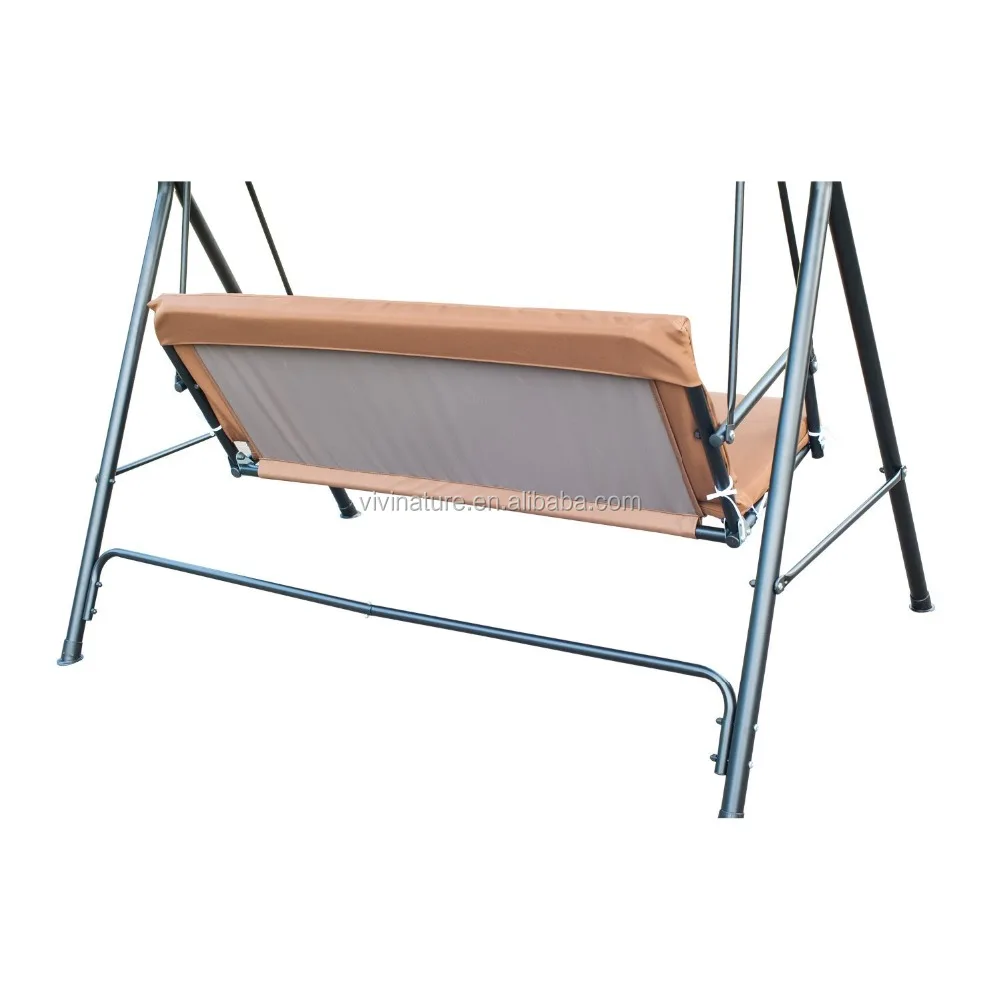 3 Person Outdoor Patio swing Porch Canopy Swings