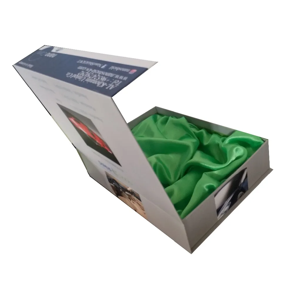 High end luxury clothing product cosmetic folding packaging cake box