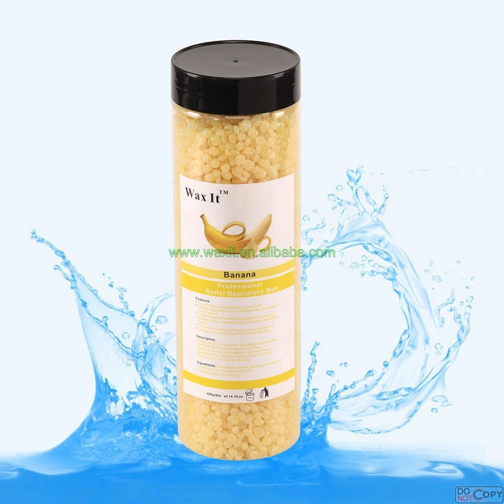 
400g Depilatory Beads Painless Hard Wax Beans for Men and Women Hair Removal 10 Flavors 