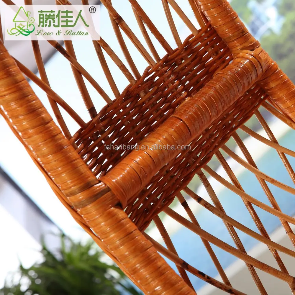 outdoor bamboo swing