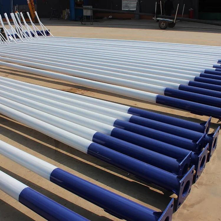 Hot Sale Steel Pole Manufacturer Outdoor Lamp Post Street Light Poles Factory