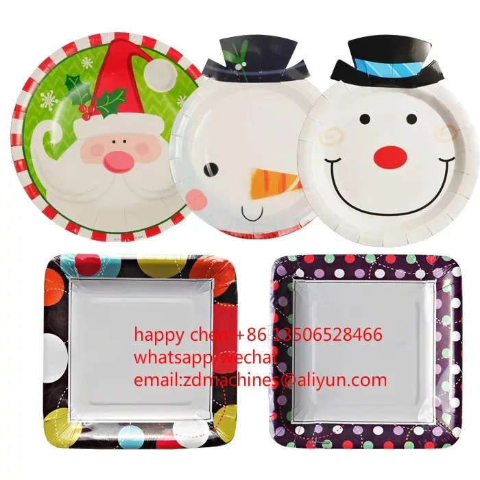 Paper Folding Machine Processing Type and New Condition paper plate making machine price