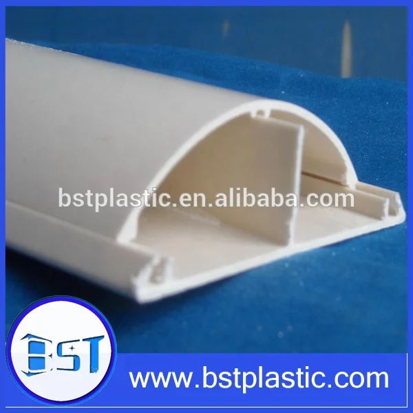 Plastic Half Round Cable Trunking Duct
