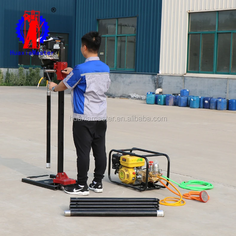 backpack portable core drill rig hand held concrete core drill rig rock core drilling machine for sale
