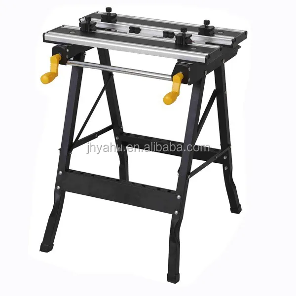 Heavy Duty Durable Aluminum Adjustable Work Surface Workbench Tool Work Bench