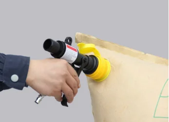 Надувная подушка из крафт-бумаги с быстрым клапаном