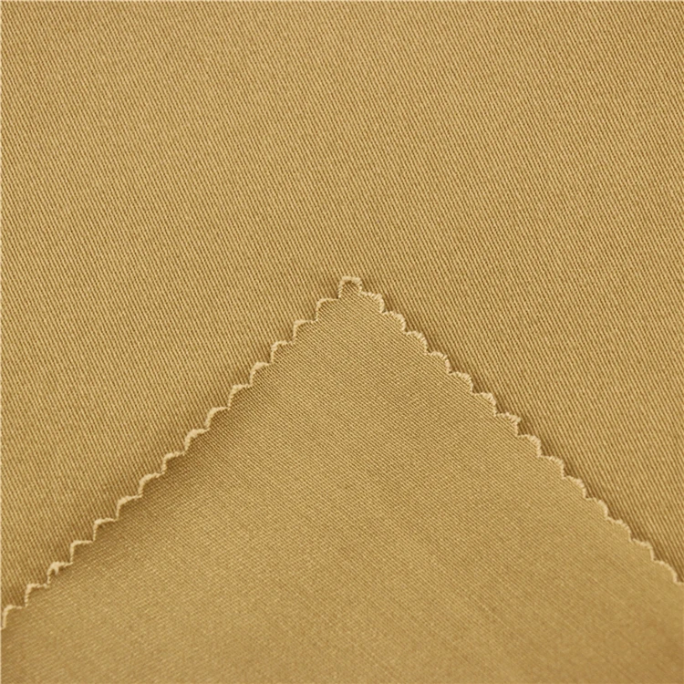 100% cotton herringbone twill fabric Heavy Woven Cotton Ottoman Satin Twill Fabric for Pants