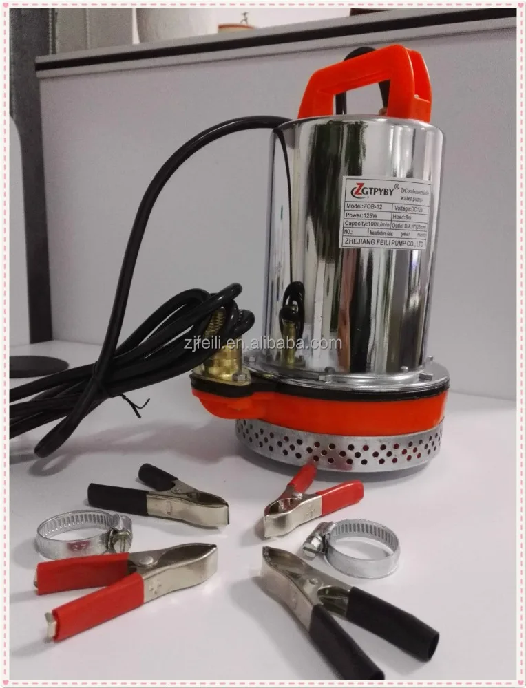 12v dc submersible water pump mini battery operated water pumps