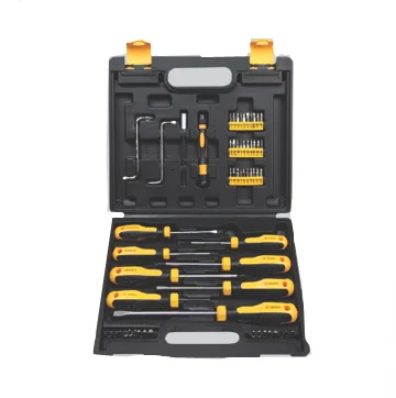 60PCS flat head mobile phone screwdriver bits tool kit set