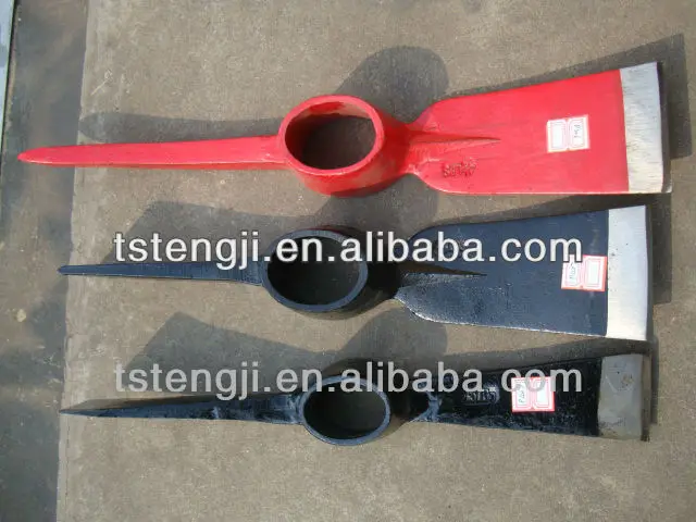 machine forged USA pickmattock steel pickaxe