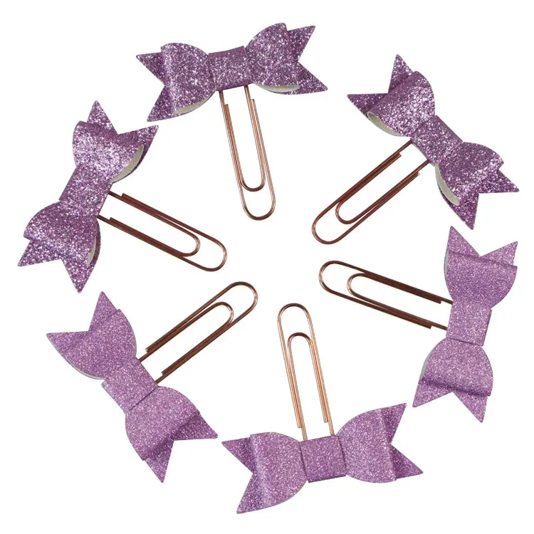 Ring flat wire custom logo binder clipboard metal paper clip