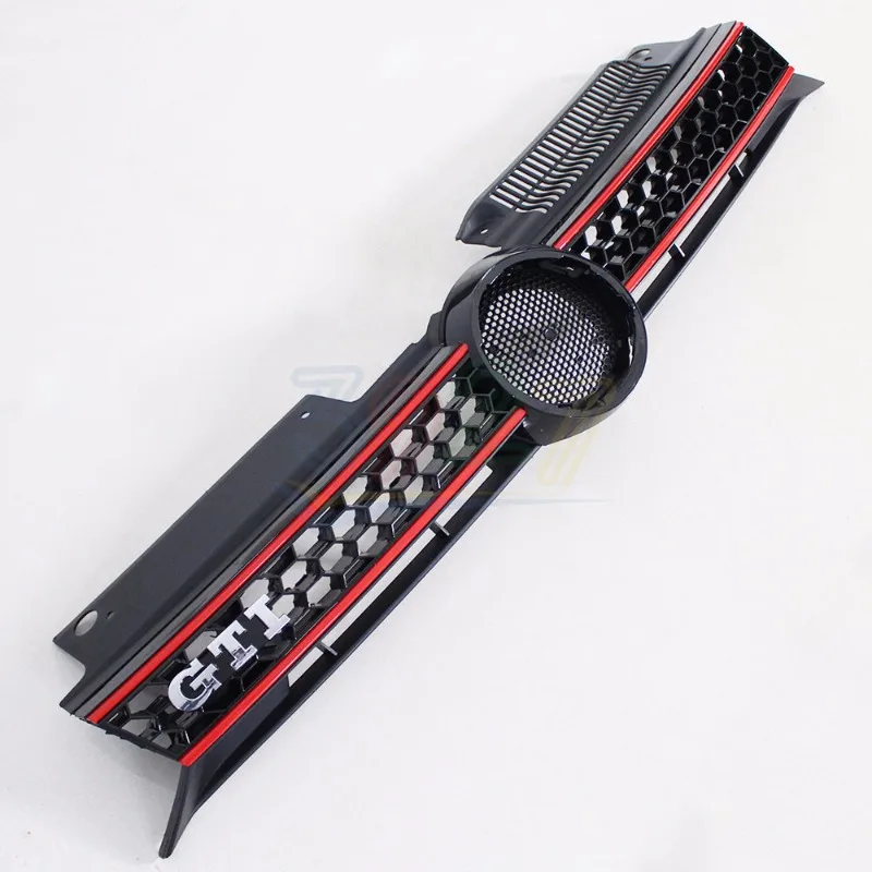 Auto Car Front Grille for VW Golf 6 MK6 GTI 2009 - 2012