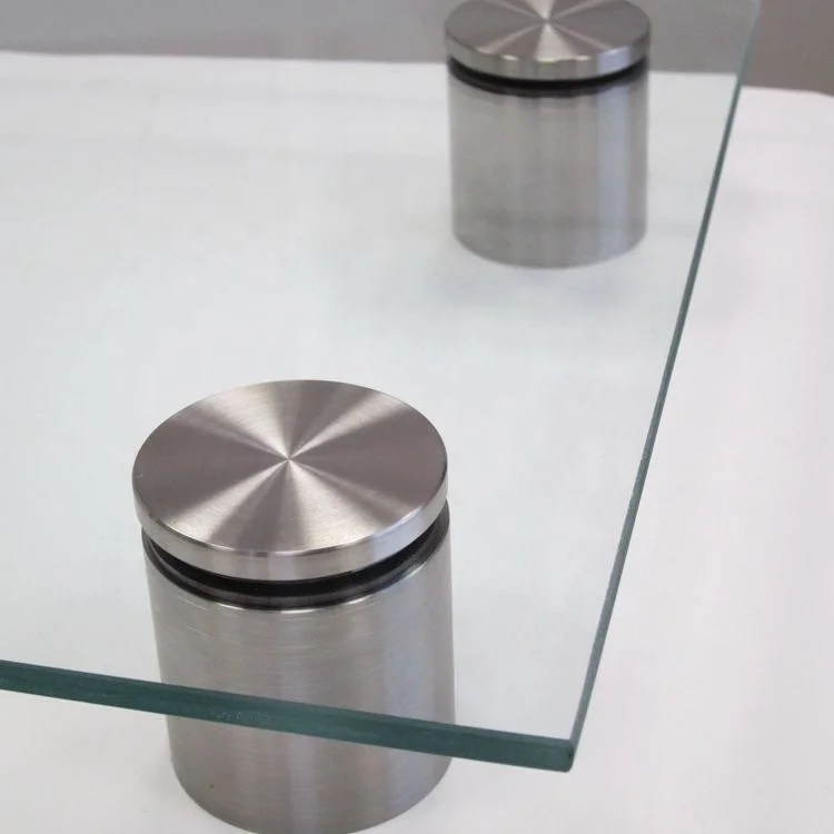 2 inch stainless steel fasteners for table glass spacer