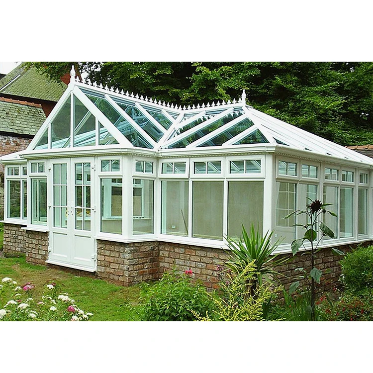 All Season  Portable Sunroom House Custom Aluminum Sunroom Outdoor Glass Room 4 Season Sunroom