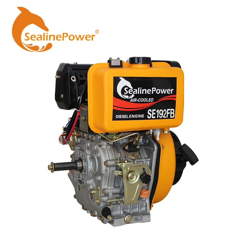 16HP Diesel Engine Air-cooled Single Cylinder 4 Stroke 192F Diesel Engine